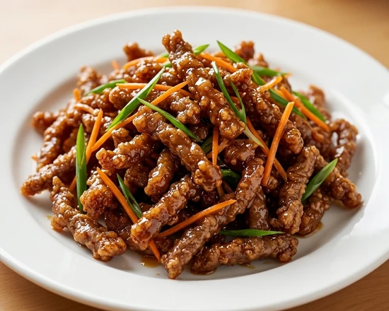 Ginger Beef at The Pink Pearl Restaurant in Calgary, AB